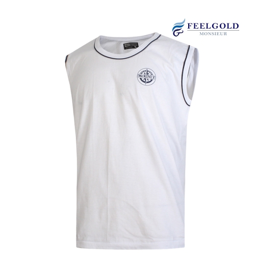 필골드 면 나시 티셔츠 Mckinly PT147