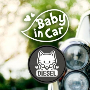 제제데코  말풍선 반사+주유구마네키네코 디젤W