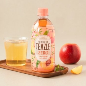 웅진식품 티즐 제로 피치우롱티 500ml