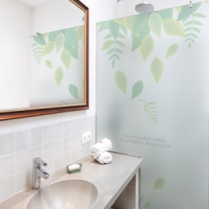 꾸밈  cj748-봄이좋다_유리문시트지