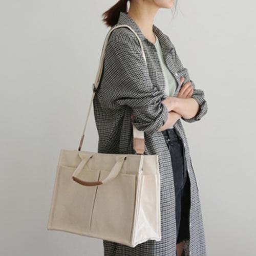 디어백 에코 심플한 텀블러백 토트백_HT-826