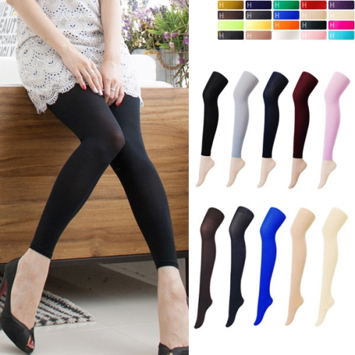 아마릴리스 HNC 고탄력 80데니아 유발 9부 레깅스 무지스타킹