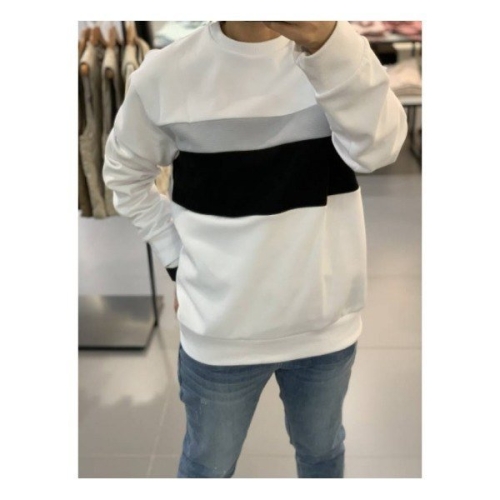 닉스 남성신상 투톤블록 맨투맨 NOSCTM151