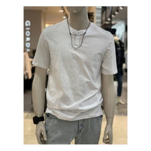 닉스  NIX 남성 슬럽헨리넥 티셔츠 NOMCTY103WH