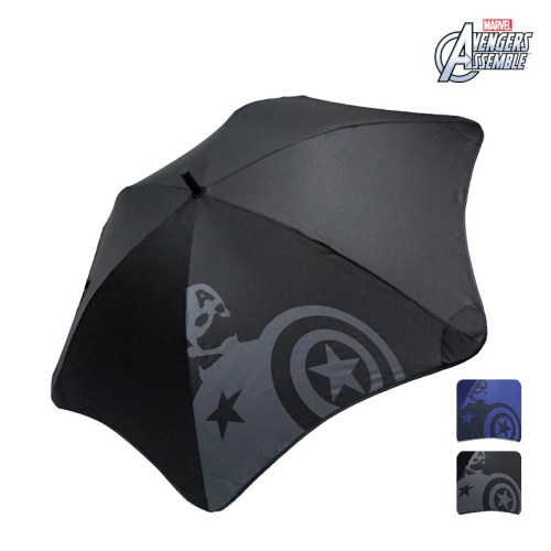 비와몰 마블 캡틴아메리카 블루밍 70 심플로고실루엣 장우산 IUMVU10017