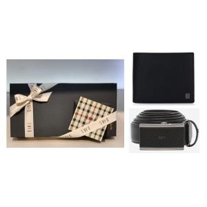 닥스 로고 지갑 벨트 세트_DBWA9F914 DBBE9F992