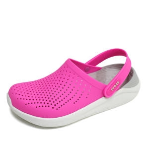 크록스 남녀공용 라이트라이드 클로그_204592-6QV (핑크)