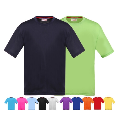 필골드 쿨론 삼색 반팔 라운드 티셔츠 RGHS4714 단체복 자수 나염인쇄