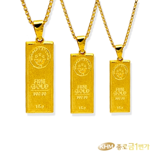 종로금1번가  24K 순금 목걸이 골드바 37.5g