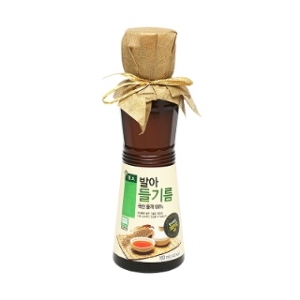청오건강 국산 발아 들기름 160ml