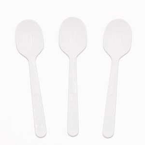 이룸팩  일회용 빙수 수저(흰색)