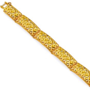 피주얼리  24K 1 8.75g t5033b 순금 다이아몬드 컷팅 팔찌 24k 99.9%