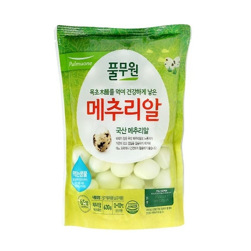 풀무원  깐메추리알 630g
