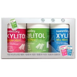 대영식품  Sweetory 자일리톨 아소트껌 애플민트향 150g