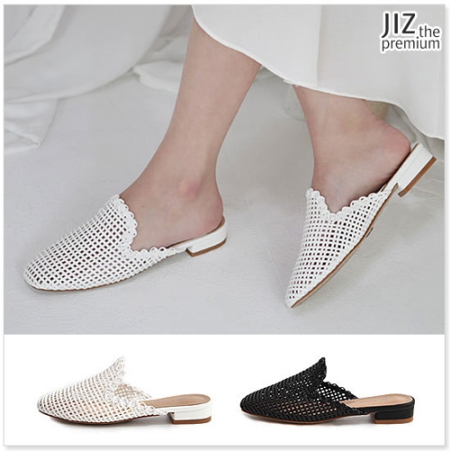 지즈  지즈  리그램 펀칭 블로퍼 2cmㅣ11-Y227-A3