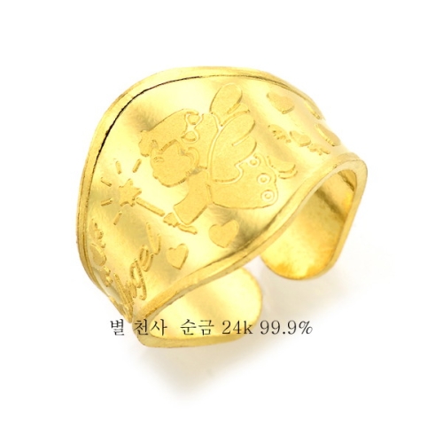 피주얼리  순금 별천사2 반지 3.75g