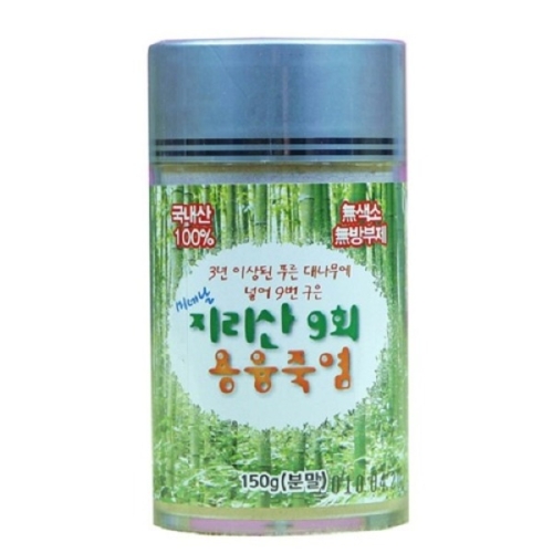 흥국농산 지리산9회 용융자죽염 분말 150g 1개