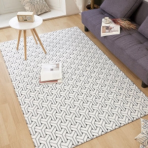 인디언 마블 놀이방매트  화이트 + 진그레이  소 170 x 140 x 1.4 cm