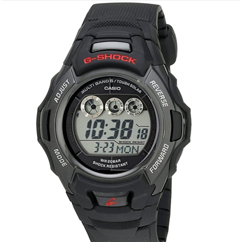  지샥 카시오 Mens G-Shock Tough Solar Atomic Resin Sport Watch GWM530A-1 B..
