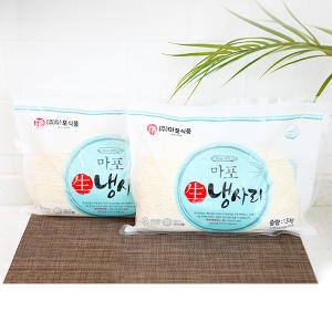 정우종합유통  마포생냉사리1.5kg 7-8인분 비빔국수 잔치국수 콩국수