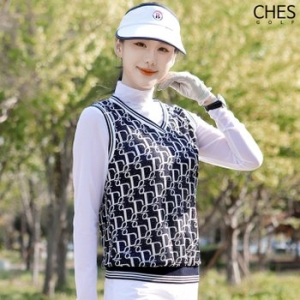 체스골프 체스골프-무료배송 오르네 브이넥 여성골프 조끼