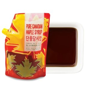 메가커피 솜 캐나다 메이플 다크 시럽 500g 1박스 12개