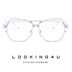 루킹포유 LOOKING4U   LK-7778 C2 _Chacoal 안경테