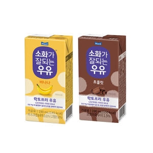 매일유업 소화가 잘되는 우유 바나나 190ml