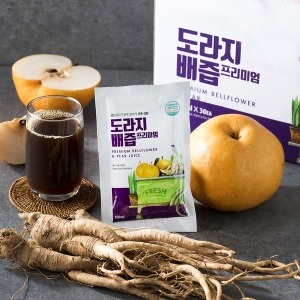 유기농마루 물넣지않은 도라지배즙 100ml x 30팩