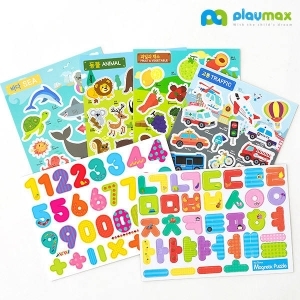 플레이맥스 더지니어스 고무자석 동물 자석퍼즐