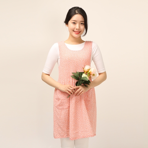이솔홈  해피 쉬폰 원피스 앞치마