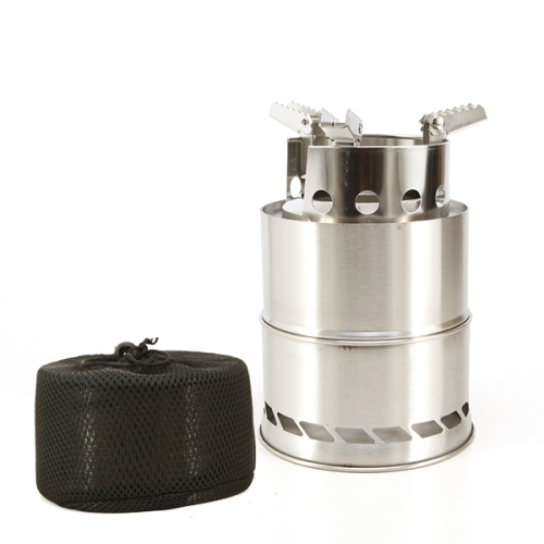 캠핑용 미니 우드 스토브 난로 고체연료 사용가능