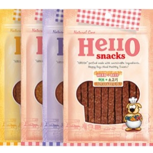  네츄럴코어 헬로스낵 블루베리&오리고기 100g [10개]