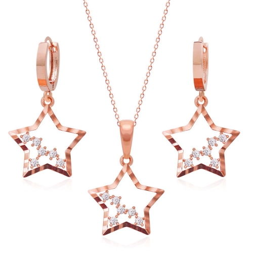 라스트핏 스텔라 쥬얼리 2종 택1  골드핀귀걸이 패션목걸이 L_68AA76