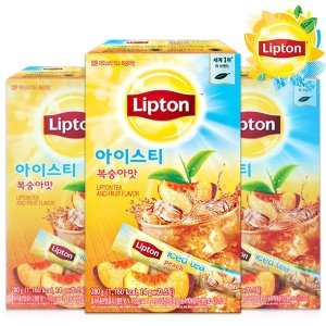 유니레버 립톤 Lipton  아이스티 복숭아맛 개 복숭아홍차 분말 20TX3