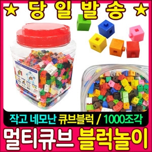 멀티큐브 블럭 놀이 1000조각