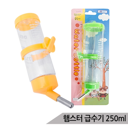 아마존  고급 햄스터물병 250ml 햄스터급수기 소동물용 급수기