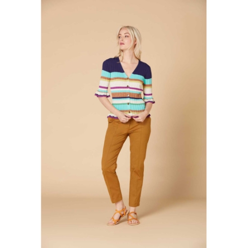 데리 패턴 가디건 DWAS3CG004-20