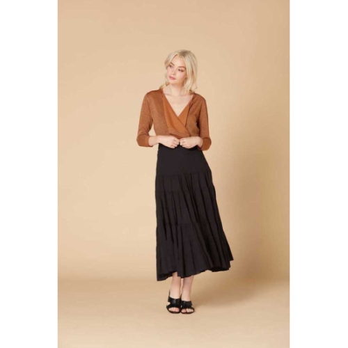 데리 패턴 가디건 DWAS3CG002-101