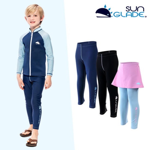 커머스플러스 썬글레이드 아동 수영복 바지 스커트 여아 남아 워터 레깅스