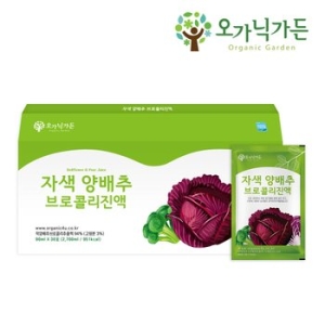 네이처가든 오가닉가든 자색 양배추 브로콜리 진액 90ml 30포