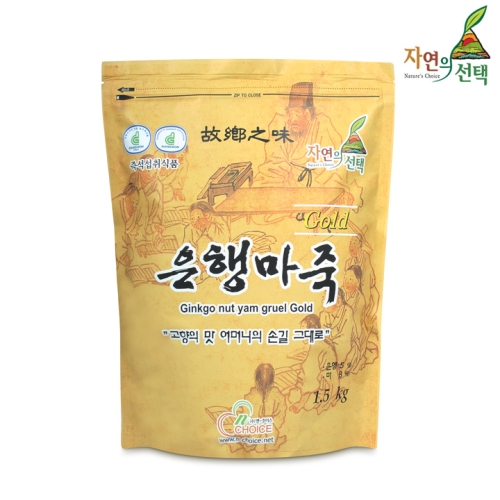 자연의선택 은행마죽 골드 1.5 kg