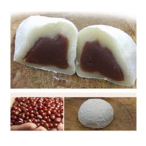 사랑방 찹쌀떡 40g x 42개입 1팩 빙수 떡 재료 간식