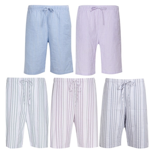 하비 남녀공용 시어써커 팬츠