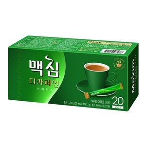 동서식품 맥심 디카페인 커피믹스 스틱 20개입 [5개]