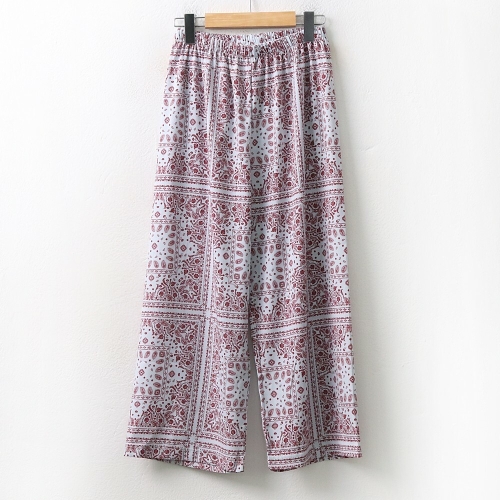 아이우먼 여름 아메바 패턴 통바지 CC94C88 빅사이즈 여성 사이즈에서 자유로운 그녀~