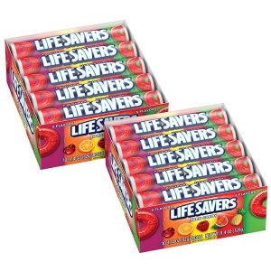 라이프세이버스 하드캔디 와일드 체리 롤 20팩