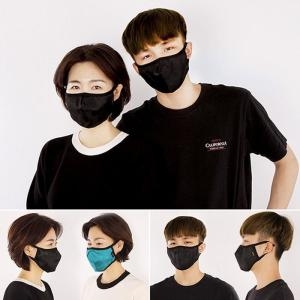 들꽃잠 풍기인견자모 필터 입체마스크 낱개