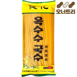 정우종합유통  건억 납작 옥수수국수 400g 마라탕 훠궈 온면 비빔면