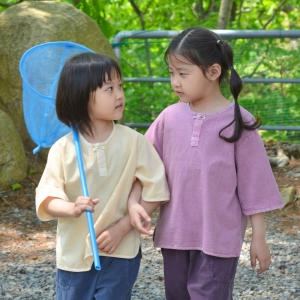 20334  아동 여름 유넥 7부 티셔츠 생활한복 유아동한복 활동복 어린이집원복 지장사